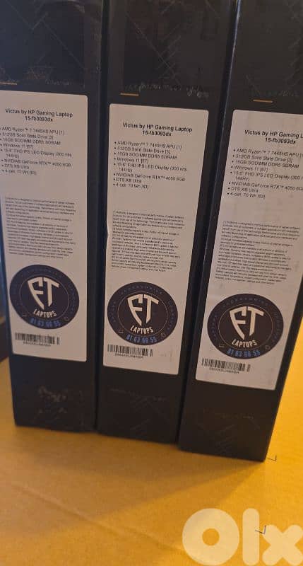 BRAND NEW SEALED WARRANTY 1 YEAR  HP VICTUS GAMING LAPTOP 3