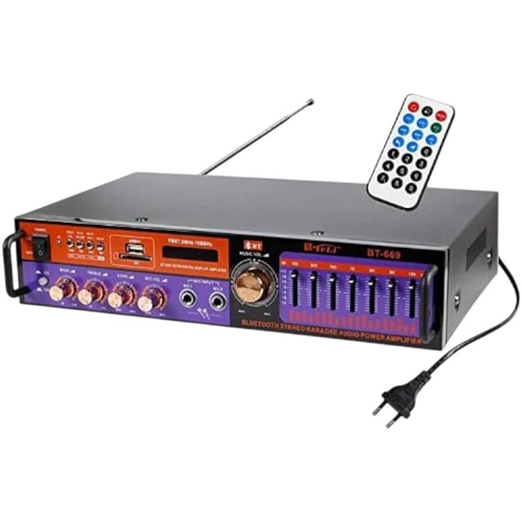 BT-669 Bluetooth Stereo Audio Power Amplifier 0