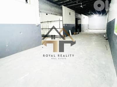 showroom for rent in zouk mosbeh keserouanصالة عرض للايجار في زوق مصبح