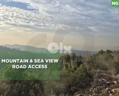 unobstructed sea, mountain view, Ain Ksour, Aley/عين قصور REF#NG131962