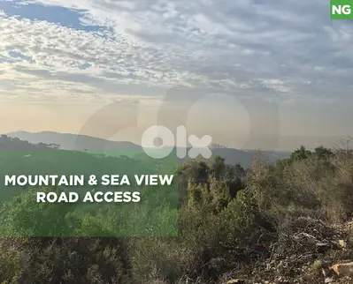 unobstructed sea, mountain view, Ain Ksour, Aley/عين قصور REF#NG131962