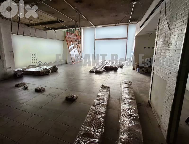 Full Sea View | Spacious Showroom | for Rent | Ras Beirut 0