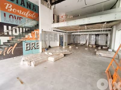 Full Sea View | Spacious Showroom | for Rent | Ras Beirut