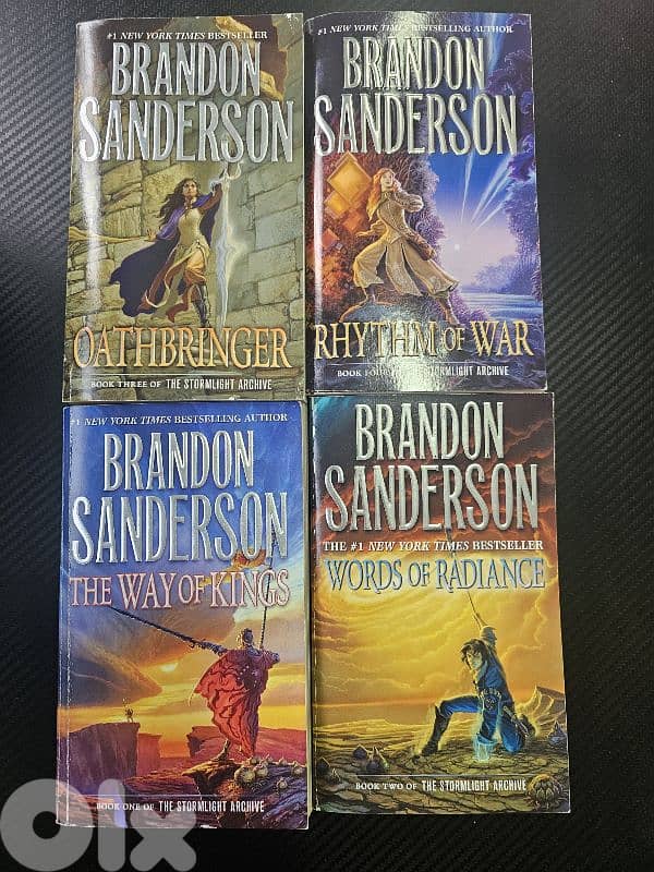 The Stormlight Archive series: 4 Books set Paperback 0