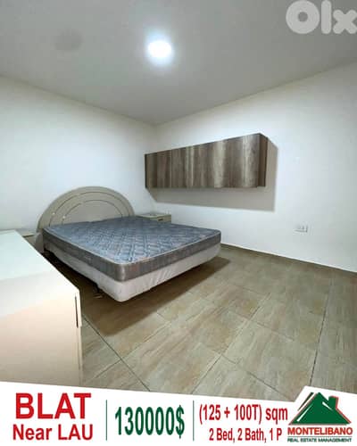 125 sqm Apartment For Sale in Blat (بلاط) with 100 sqm Terrace