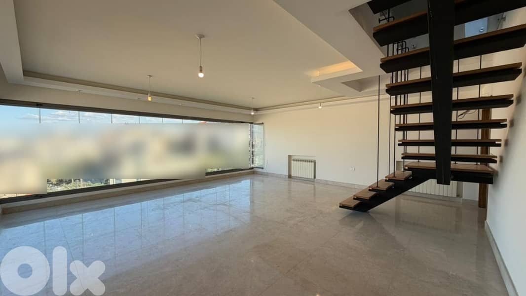 4 BEDROOMS DUPLEX FOR SALE IN HAZMIEH PRIME WITH TERRACE, (HA-519) 0