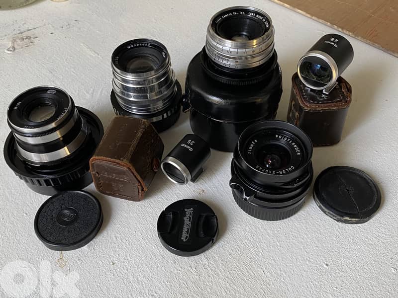 Leica LTM/M mount lens/Viewfinder/M Adapter 0