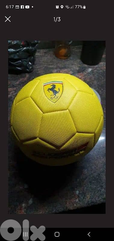 Football ball Scuderia Ferrari 0
