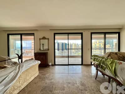 spacious apartment for sale in beirut - jnah , sea view