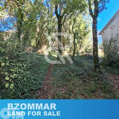 Land for sale in Bzommar (old house) - (أرض للبيع في بزمار (بيت قديم