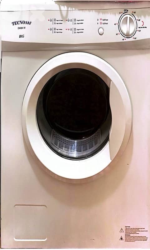 Clothes Dryer TECHNONAF DM8K-W 0