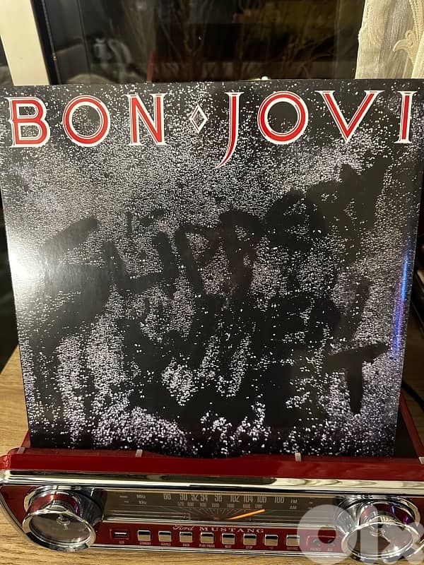 Bon Jovi - Slippery When Wet Album Vinyl LP - Brand New Record 0