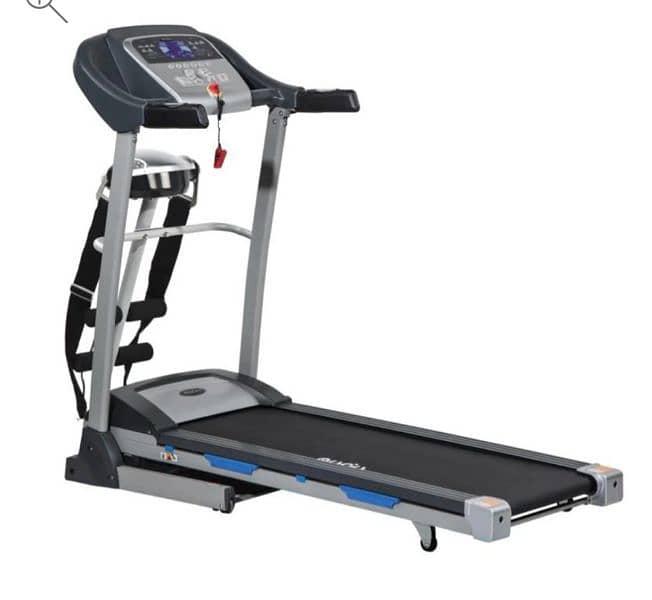 NNew fitness  treadmill 2,5hp, vibration massage 0