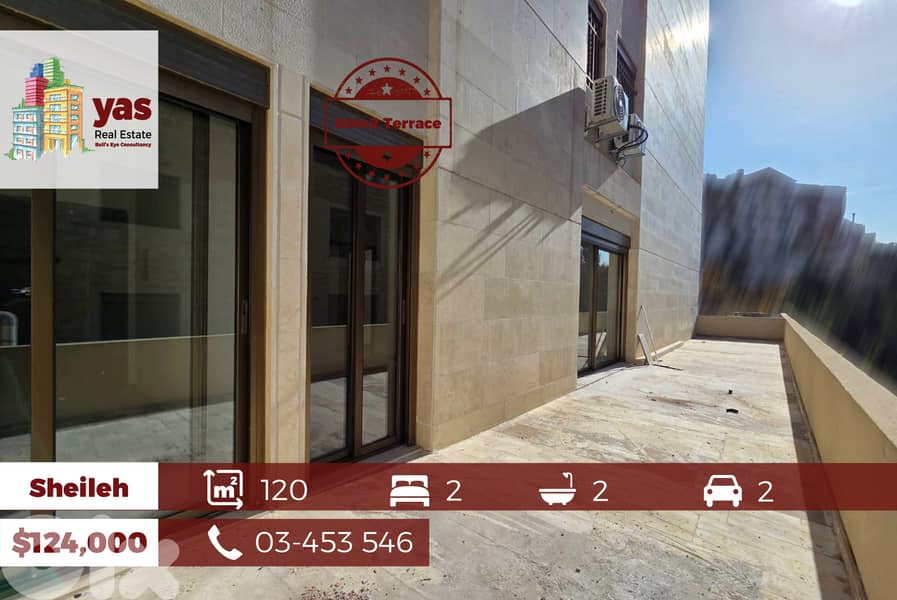 Sheileh 120m2 | 80m2 Terrace | Brand New | Open View | Luxury | TO 0