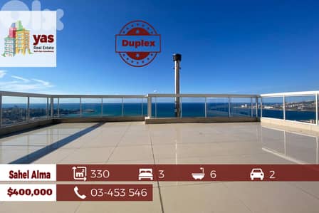 Sahel Alma 330m2 Duplex | 40m2 Terrace | Panoramic View | OH |