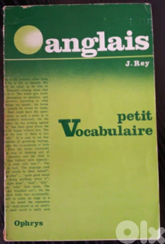 Petit vocabulaire Français-Anglais 0