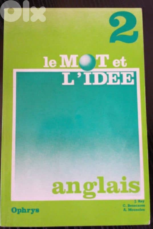 Le mot et l'idée anglais 0