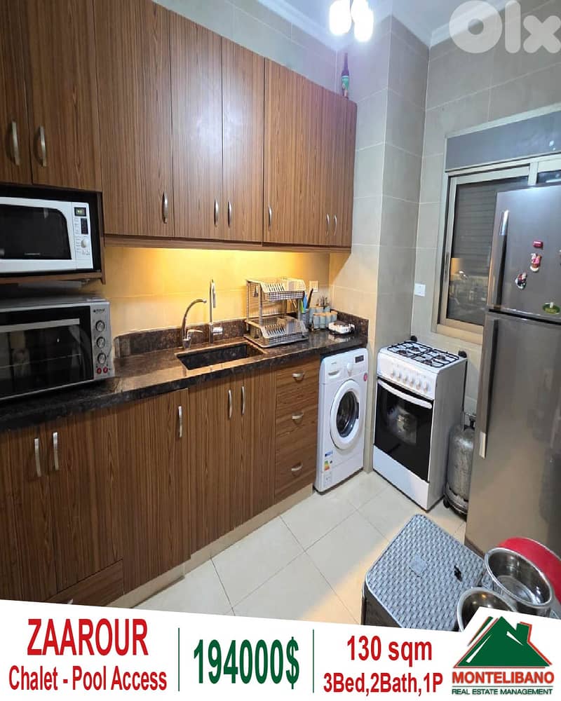 130 sqm Chalet For Sale in Zaarour with Pool & Gym Access 1