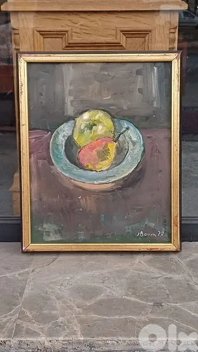 لوحة رسم زيتي اوروبية