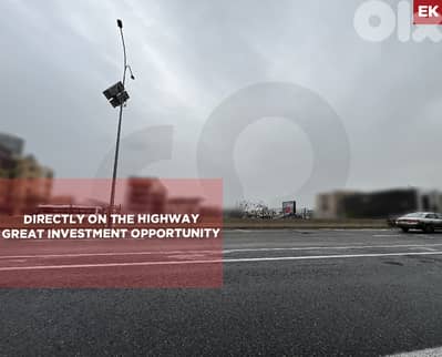 directly on the highway, excellent exposure, Jbeil/جبيل  REF#EK132078