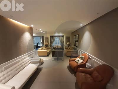 2 parking, sea view, balcony ,Jnah, marriott/الجناح REF#HU132089