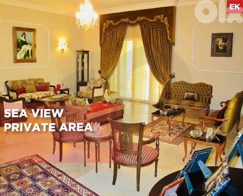 Luxury villa Sea View,Private Area Amchit/عمشيت REF#EK132094 0