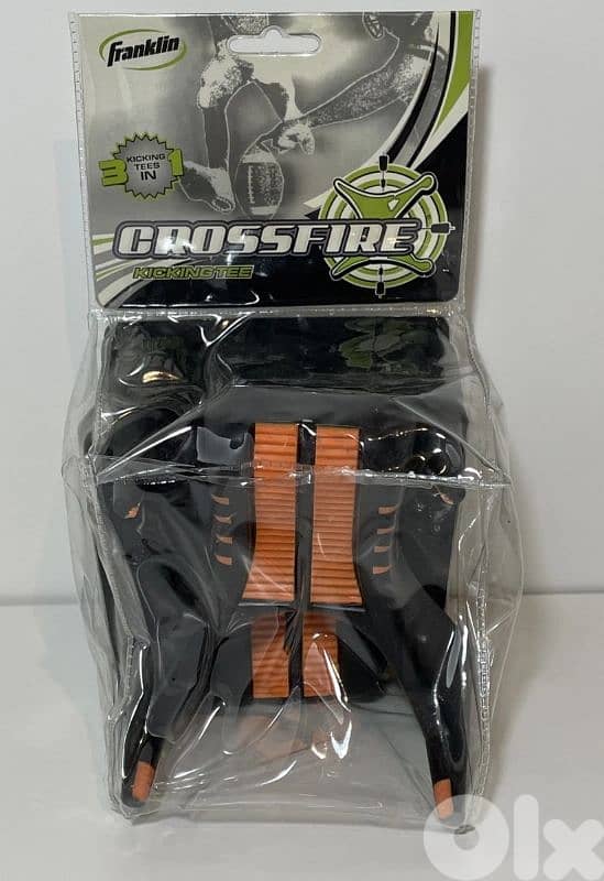 franklin sports crossfire 3 in1 kicking tee 0