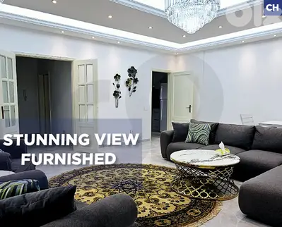 elevator, stunning view, furnished, Zouk Mikael/ذوق مكايل REF#CH132108