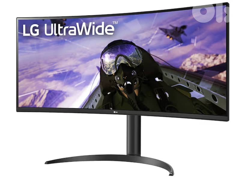 LG 34'' Curved UltraWide QHD Monitor with 160Hz Refresh Rate 1