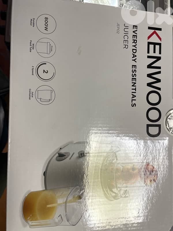 Kenwood Juicer, 800W, 2 Speed, Jep02. A0Wh 5