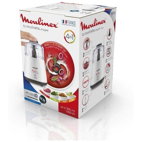 Moulinex, 4 in 1 Chopper 1000W DPA144 0