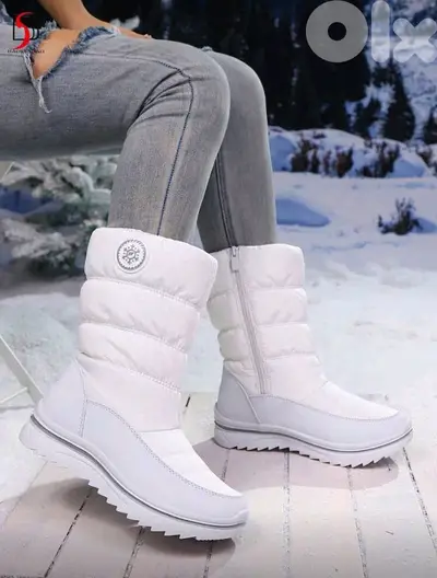 New Woman Comfortable Warm Snow Boots Thermal Lined Thick Anti-Slip