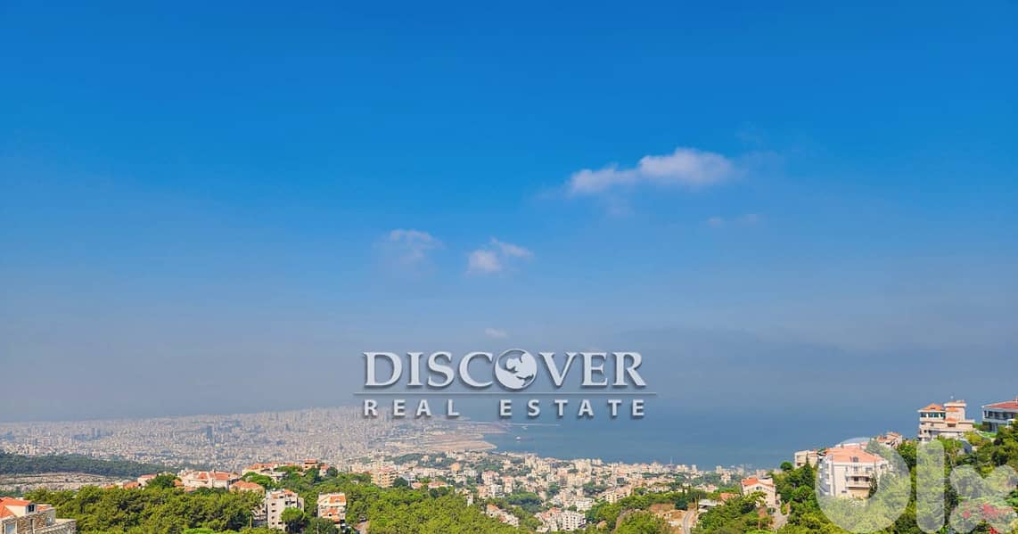 STUNNUING PANORAMIC SEA VIEW | Land for sale in Jouret el ballout 0
