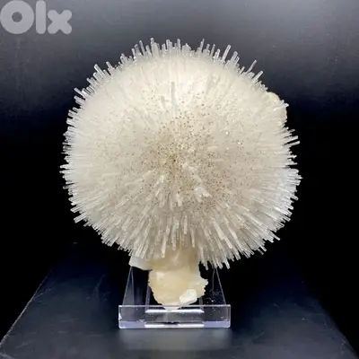 Mesolite precious stone/ gemstone احجار نادرة