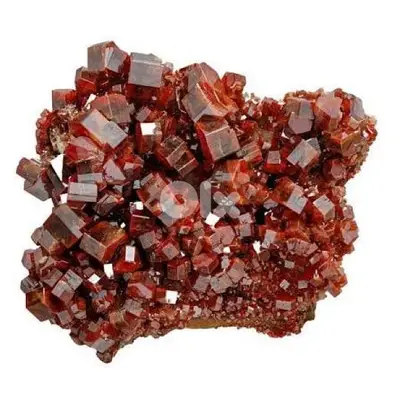 Vanadinite precious stone/ gemstone احجار نادرة