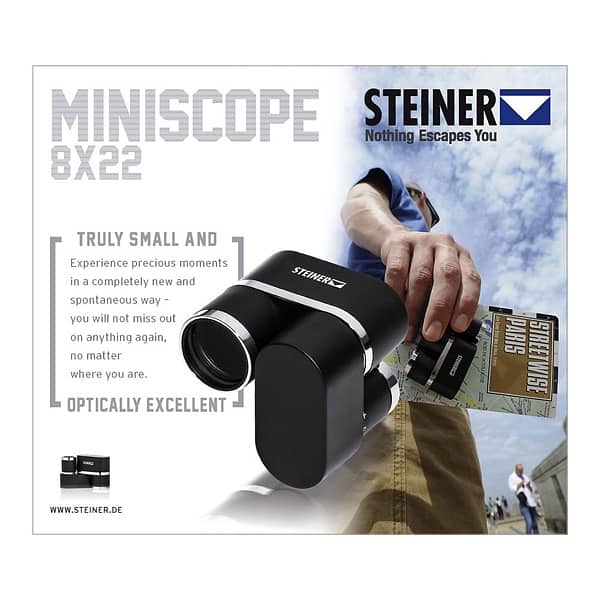 STEINER Nothing Escapes You Magnification: 8xOLens:22mm Fieldof 115mtr 3
