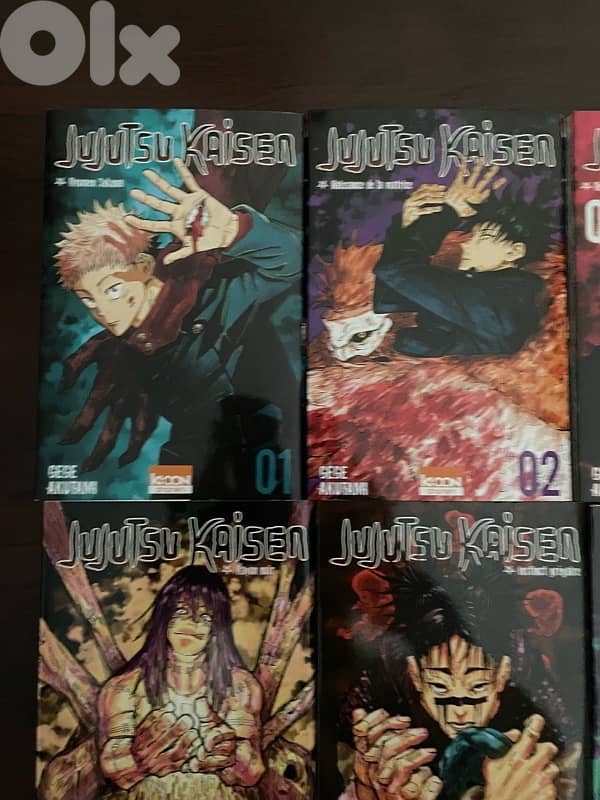 jujutsu kaisen 15 volumes straight from france 0
