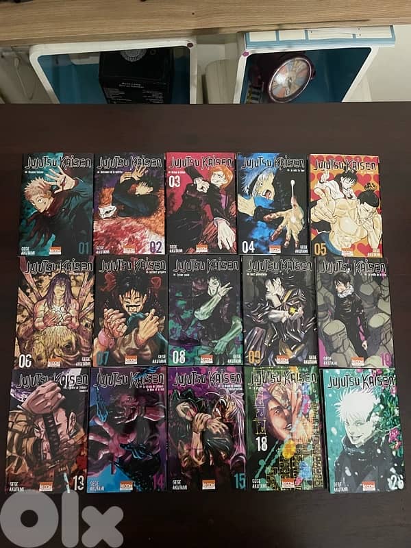 jujutsu kaisen 15 volumes straight from france 1