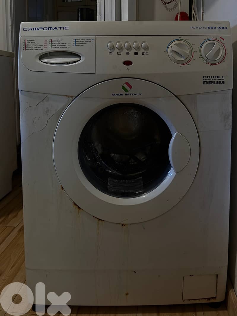 Washing machine campomatic & frigidaire dryer 0