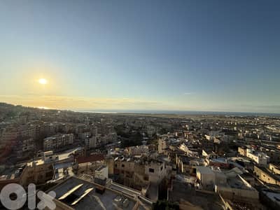 Top-Floor 110 SQM Apartment for Sale in Choueifat | Sea & Airport View