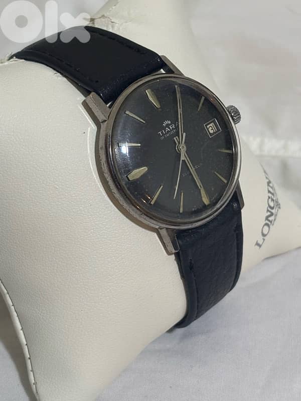 Vintage Tiara Swiss Watch-Manual Wind-Felca 21J Movement-Run perfectly 1