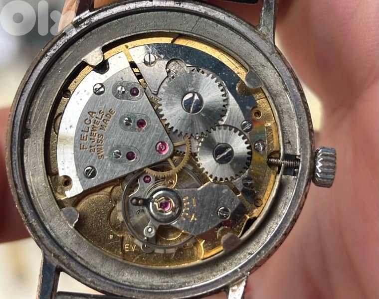 Vintage Tiara Swiss Watch-Manual Wind-Felca 21J Movement-Run perfectly 4