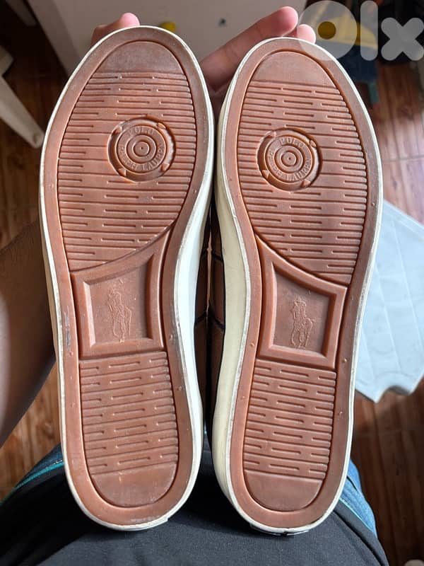 Polo Ralph Lauren Bolingbrook II Suede Sneakers - Men's Size 12/45 7