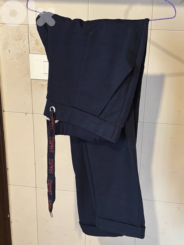 ESPRIT Logo Joggers - Navy Blue (Size Medium/Large) 0