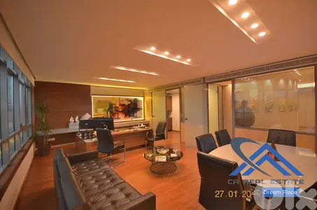 super deluxe office for rent in hazmieh open view