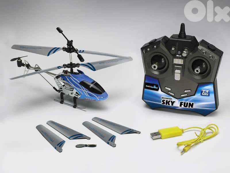 revell sky fun rc helicopter Rtf for beginer 0