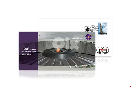 Comm. Centennial of the Armenian Genocide - First Day Cover