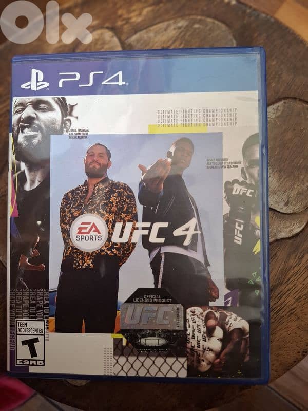 ps4 UFC 4 used only 1 time 0