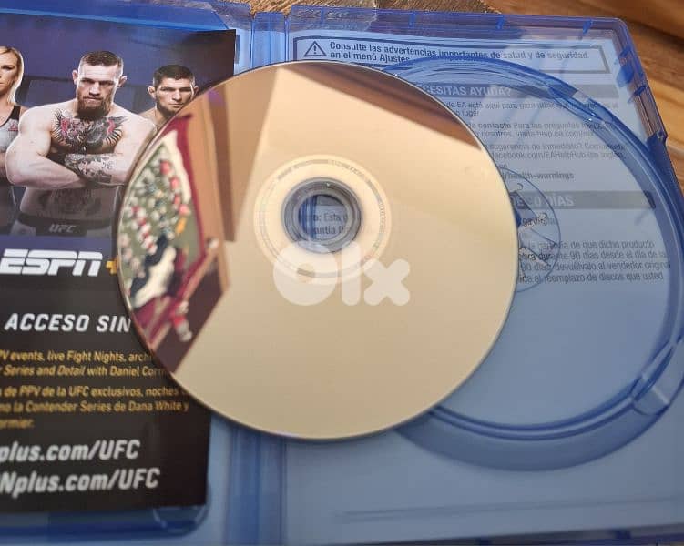 ps4 UFC 4 used only 1 time 1