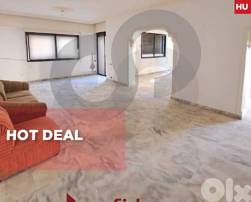 Spacious, sea view, prime location, ramlet al bayda REF#HU126375 0